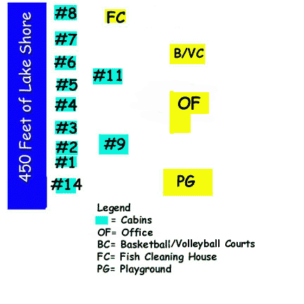 Map of Madsen Grove Resort